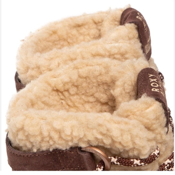 Roxy chocolate brown Women Brandi II lace up lug sole boots size‎ 9.5 brand new - Picture 12 of 14